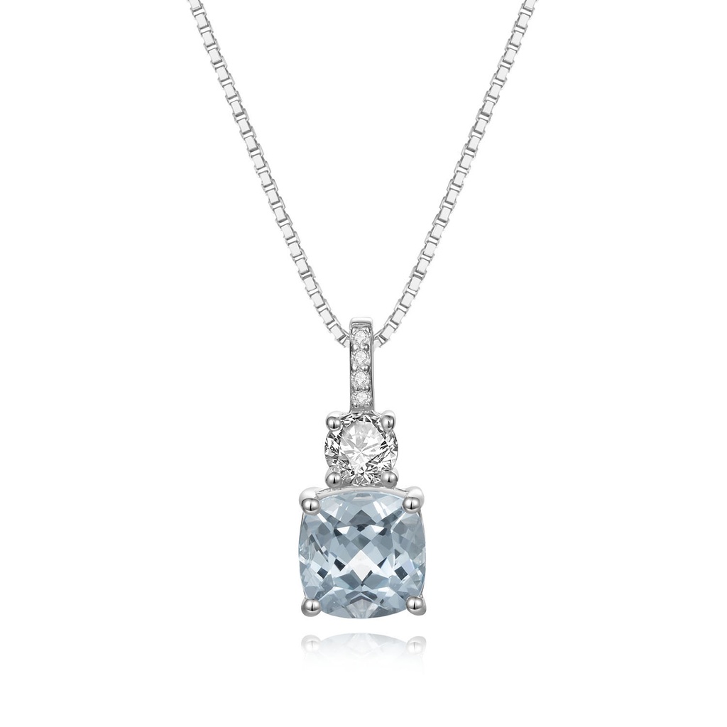 Celestial Blue Pendant Necklace