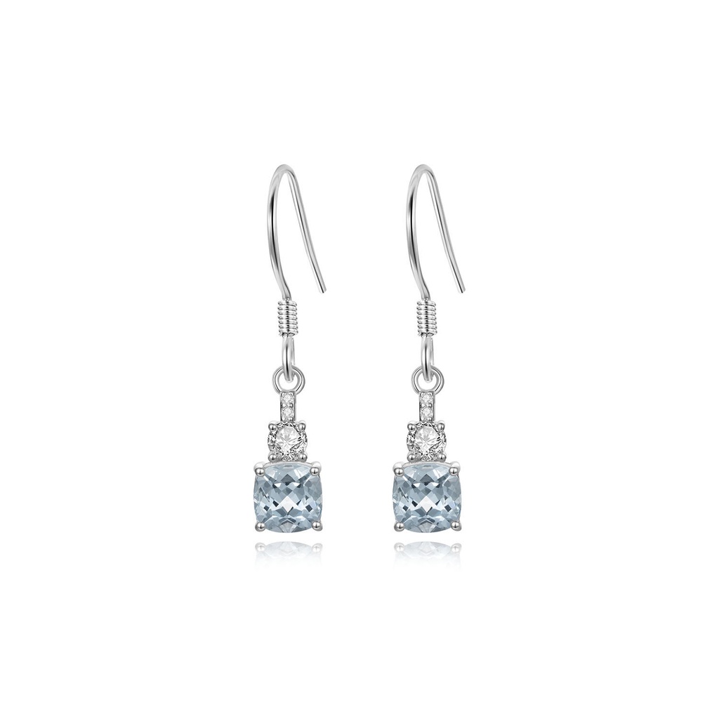 Celestial Blue Dangle Earrings
