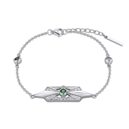 [SZ05B0070] Delicate Ring with Acorn-Inspired Charm Drop Design