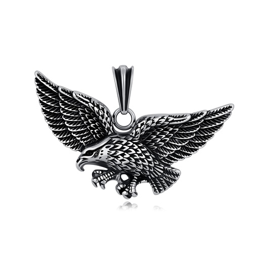 Bold eagle pendant symbolizing freedom, courage, and unwavering strength.