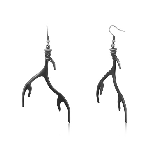Artistic Stainless Steel Dangle Earrings with Intricate Swirl Statement Design