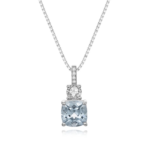 Celestial Blue Pendant Necklace