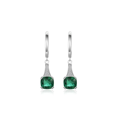 Verdant Radiance Dangle Earrings