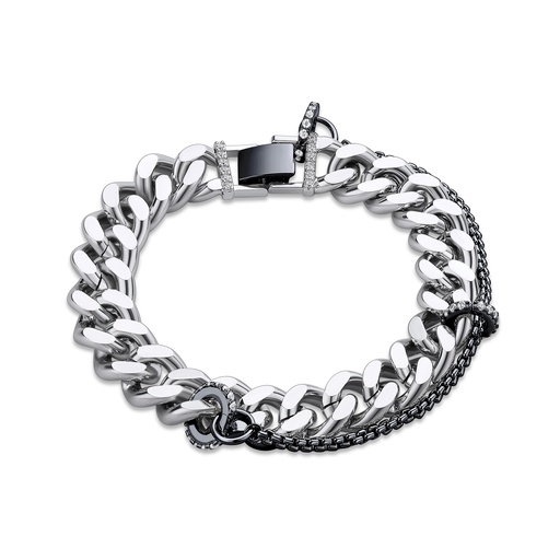 [BJ01B0004-1] Cuban bracelet simple hip-hop trend versatile