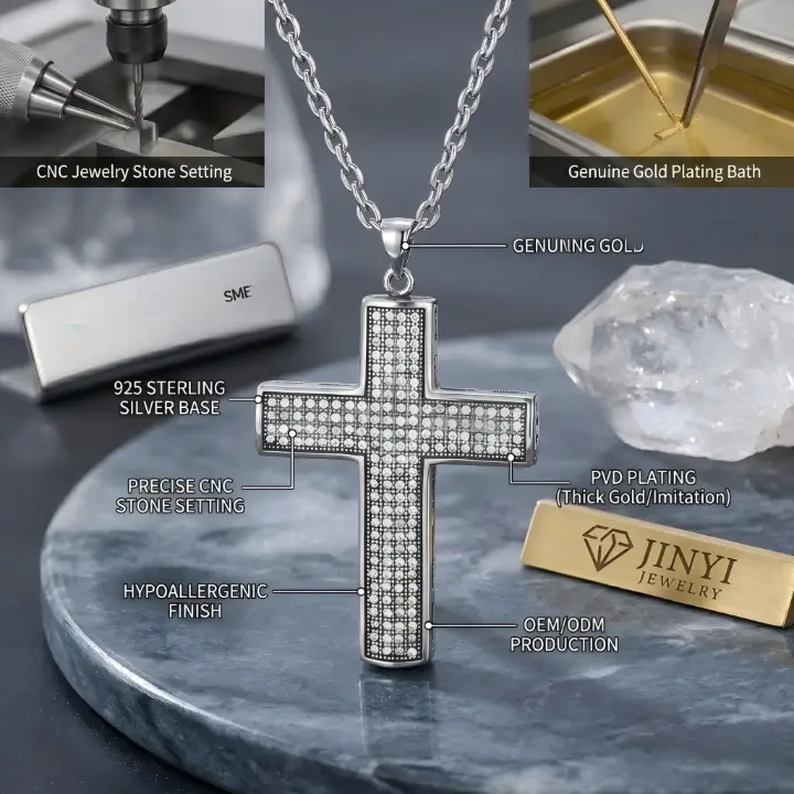 Jewelry material longevity chart comparing gold, silver, stainless steel, and brass durability.