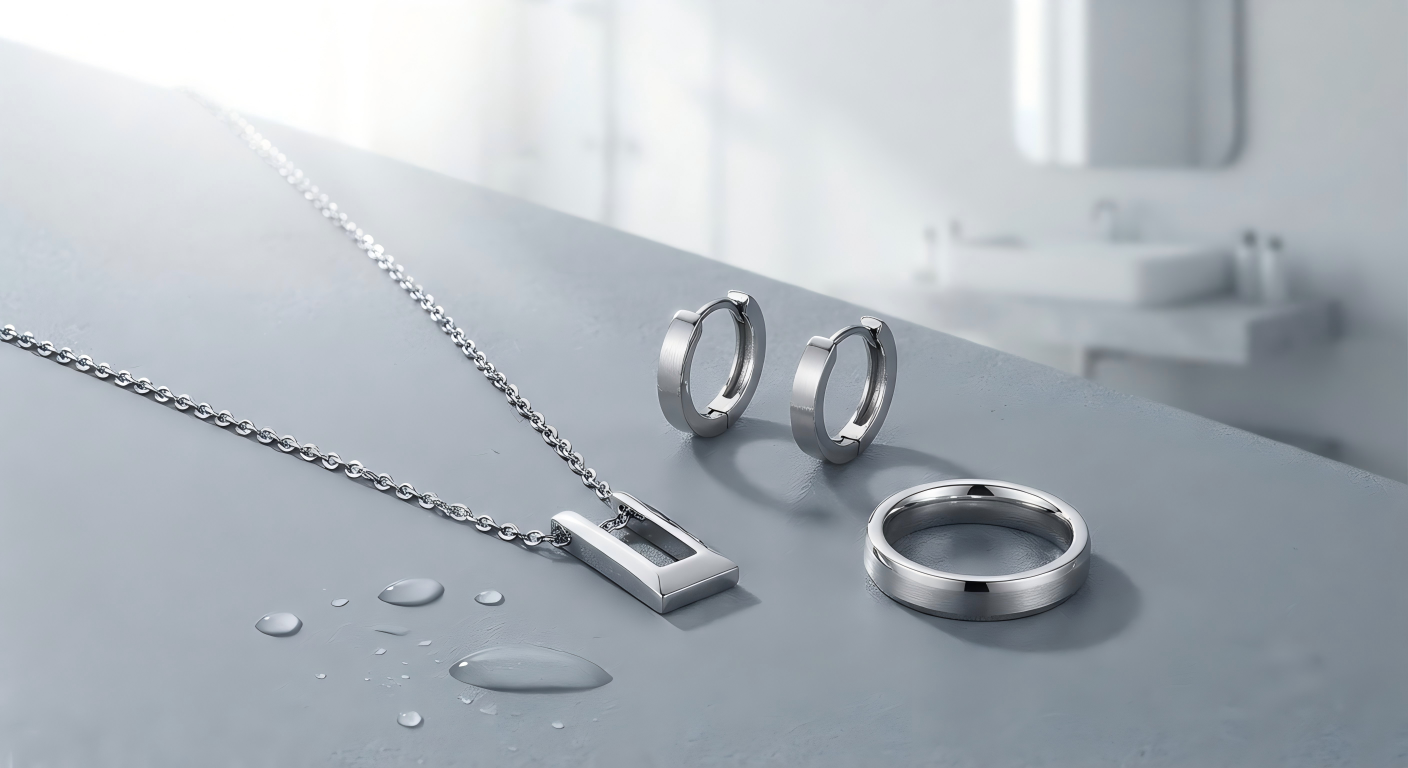 Waterproof Stainless Steel Jewelry Featuring Advanced PVD Plating for Everyday Wear