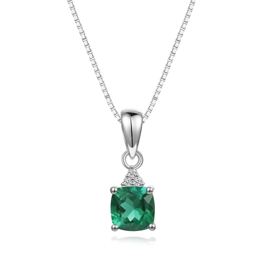 Emerald Dreams Pendant Necklace