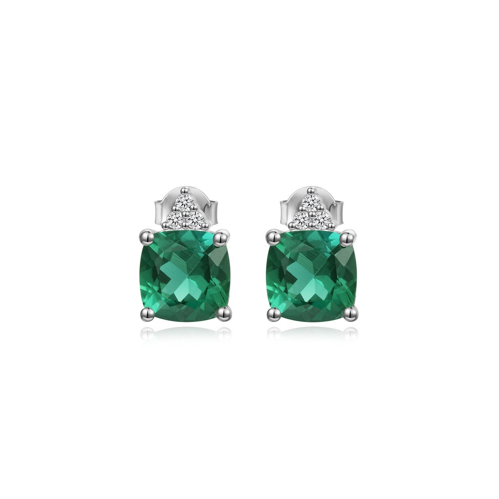 Emerald Dreams Stud Earrings