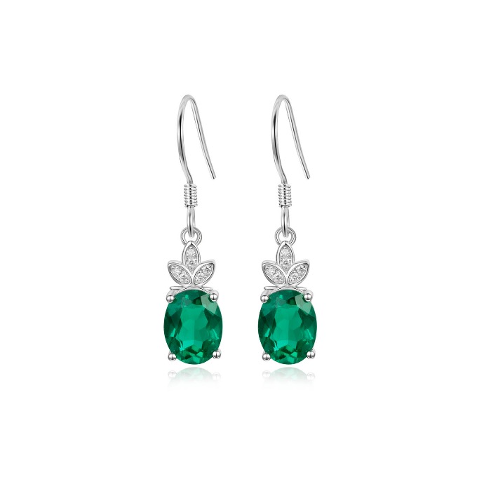 Evergreen Elegance Dangle Earrings