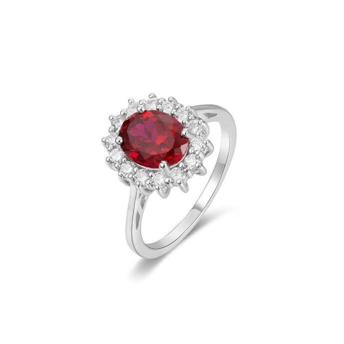 Scarlet Harmony Ring