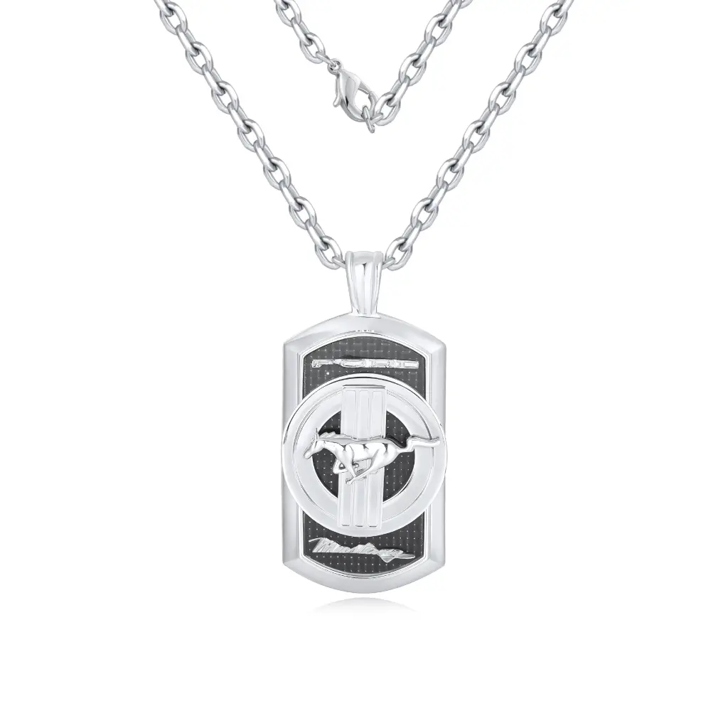 Premium Automotive-Inspired Mustang Emblem Pendant – Precision Crafted DJ01N0350