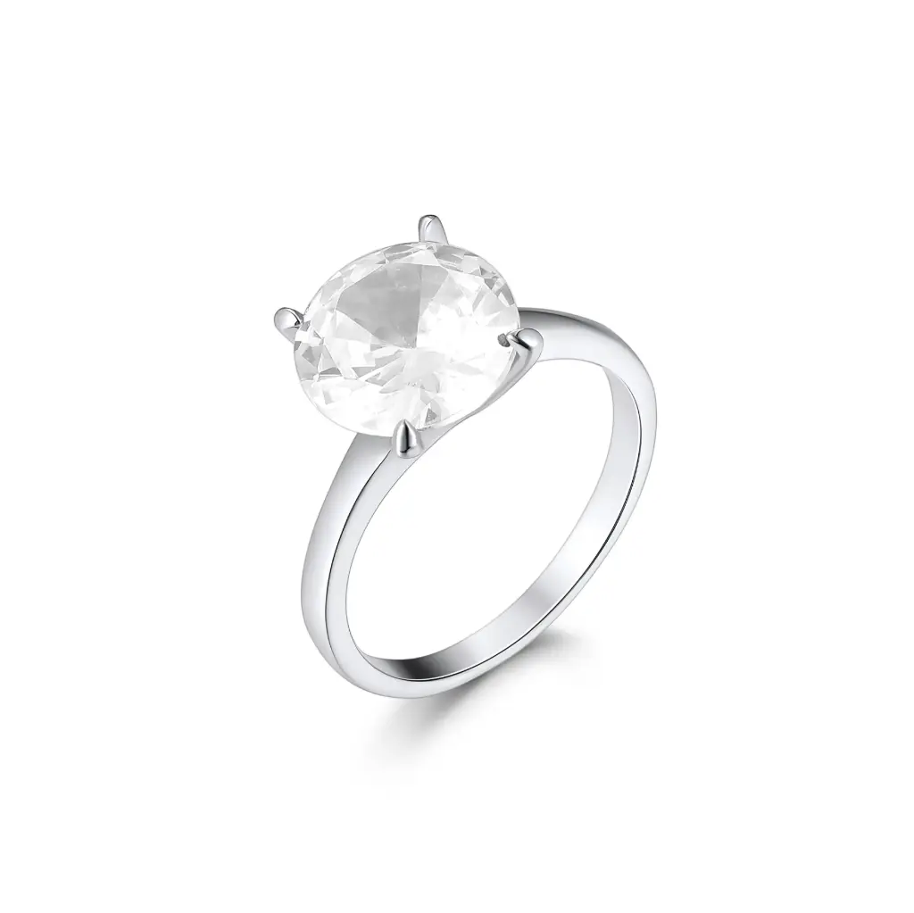 Premium Solitaire Engagement Ring | Custom Jewelry Manufacturer | Jinyi Jewelry DJ01R0139