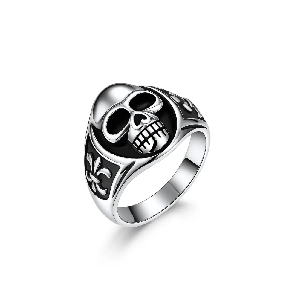 [DJ01R0136]  Vintage Skull Statement Ring – Premium Fashion Jewelry DJ01R0136