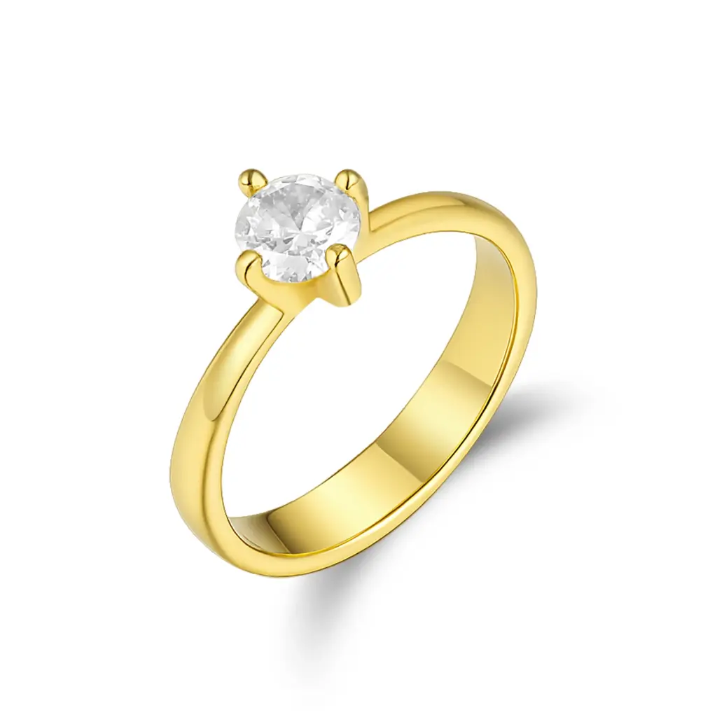 Premium Solitaire Engagement Ring – Expert Custom Jewelry Manufacturer DJ01R0434