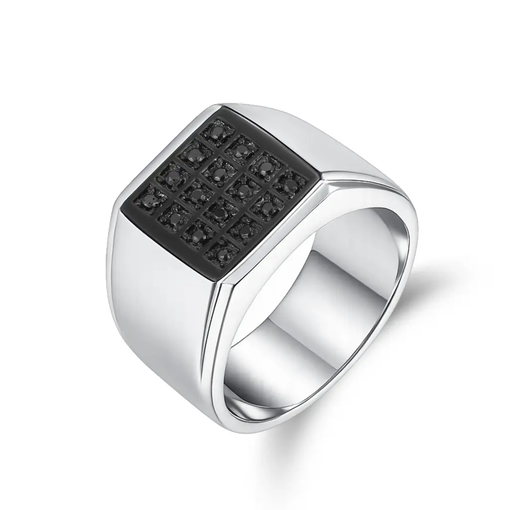 Wholesale Men's Signet Ring | Jinyi Jewelry DJ01R0585