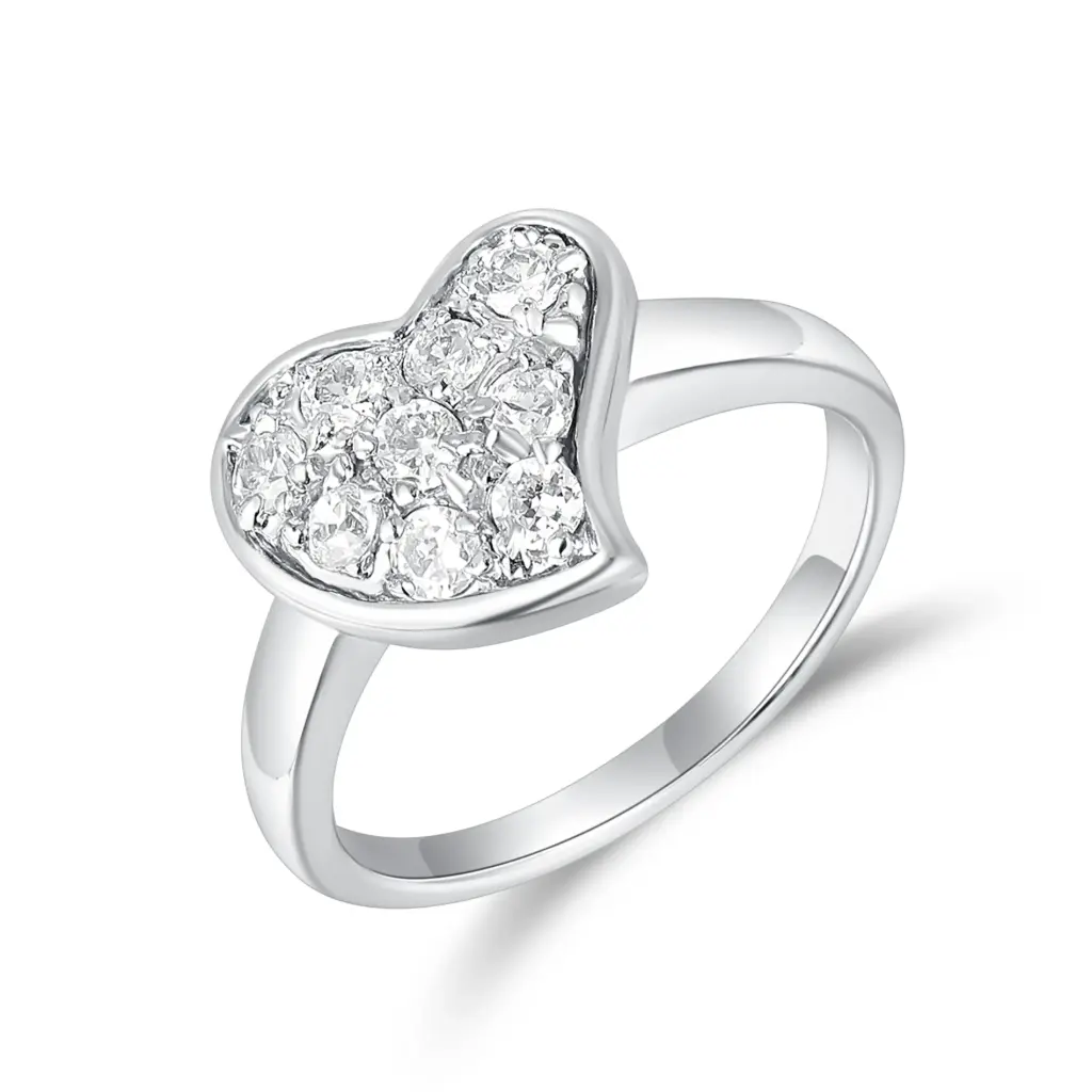 Wholesale 925 Sterling Silver Heart Ring | Jinyi Jewelry JY09R0101