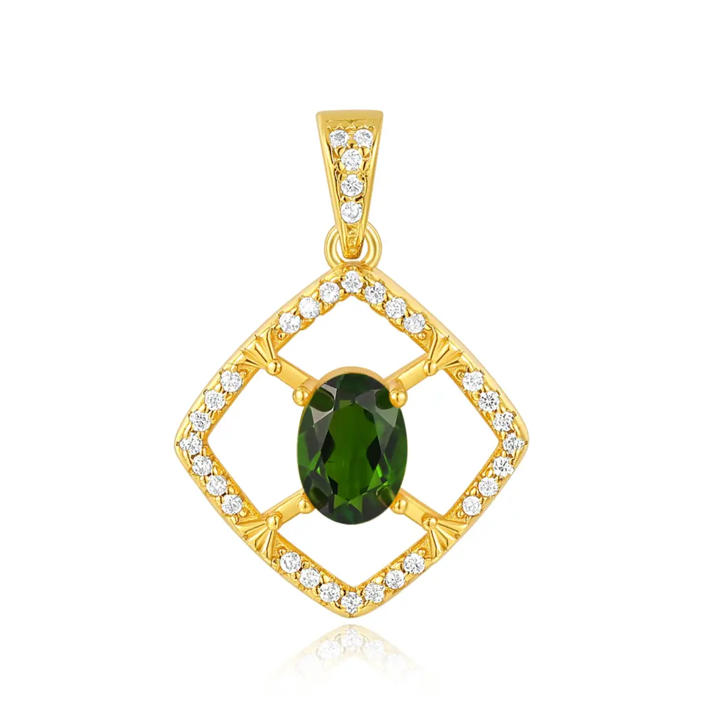 Wholesale Open-Work Gold Pendant | Jinyi Jewelry JY13P0004